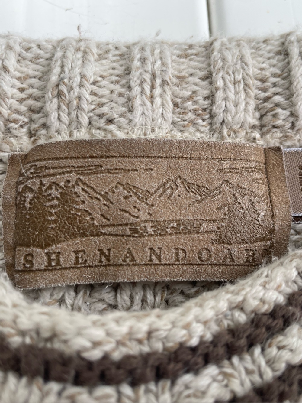 Shenandoah Chunk Knit Horse Sweater, Size S - Picture 3 of 8